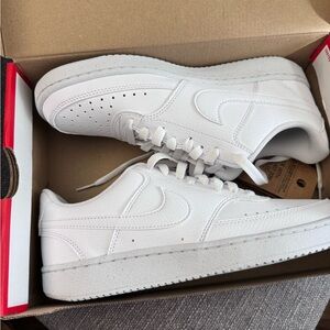Nike White Low-Top Sneakers